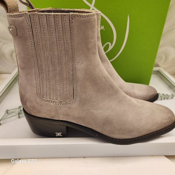 Sam Edelman "Bronson" Leather Booties. NIB. Size 6 - Picture 1 of 16